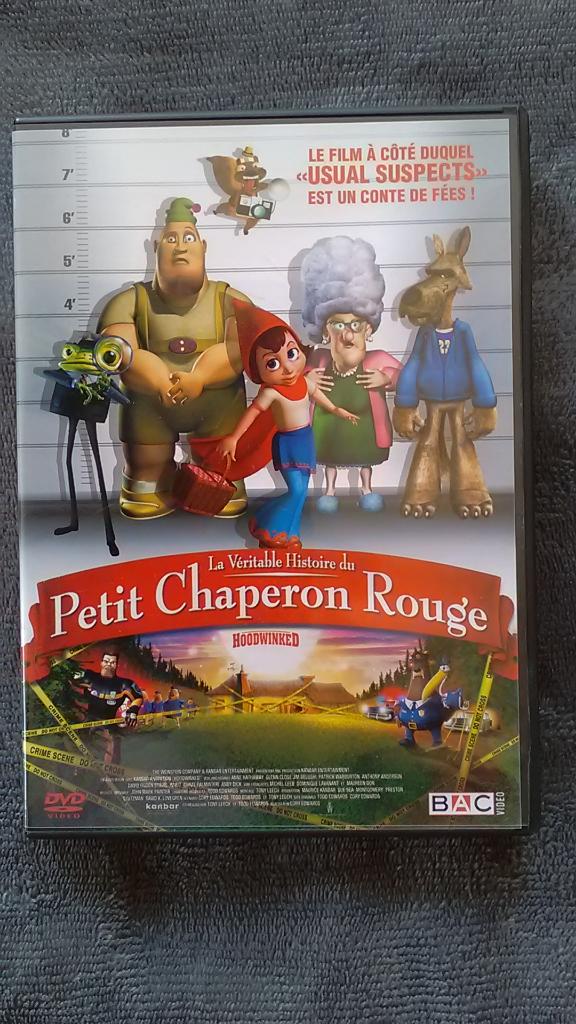 DVD „Het waargebeurde verhaal van Roodkapje”, Tekenfilm, Ophalen of Verzenden, Zo goed als nieuw, Alle leeftijden
