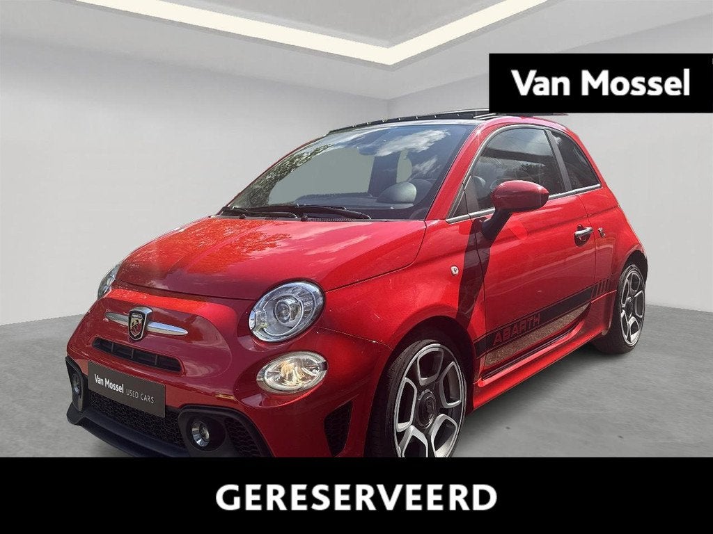 Abarth 595 1.4 T-Jet, Auto's, Abarth, Voorwielaandrijving, 4 zetels, Stof, Gebruikt