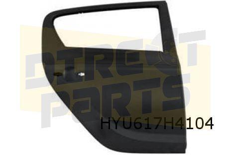 Hyundai i20 (1/09-1/15) achterportier rechts (te spuiten) Or, Neuf, -, Porte, Hyundai