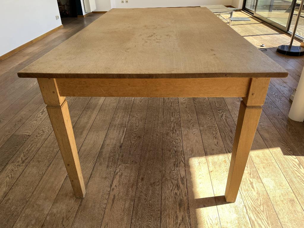 Table en bois massif, 150 à 200 cm, Cinq personnes ou plus, Enlèvement, Utilisé