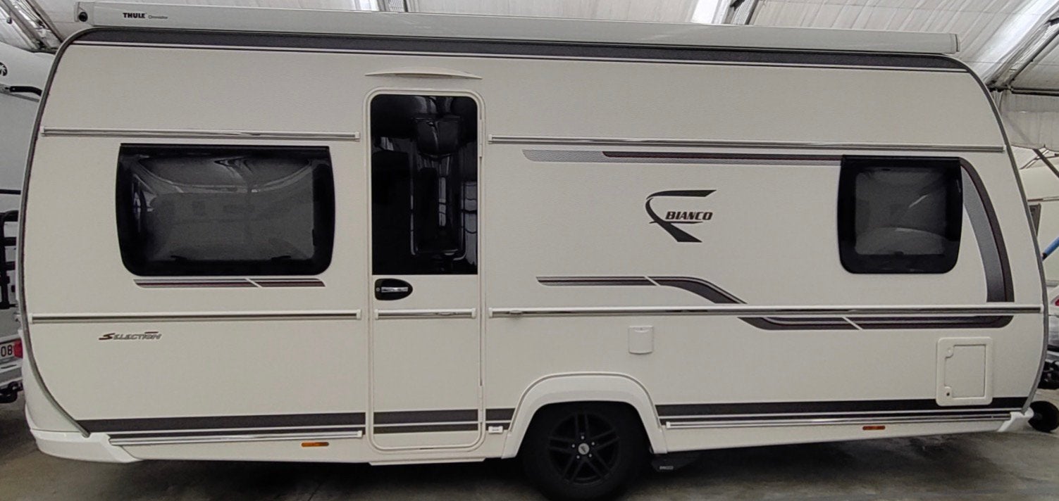 Caravan fendt  bianco selection 465SFB, Caravanes & Camping, Grand lit, Jusqu'à 4, Particulier, Fendt