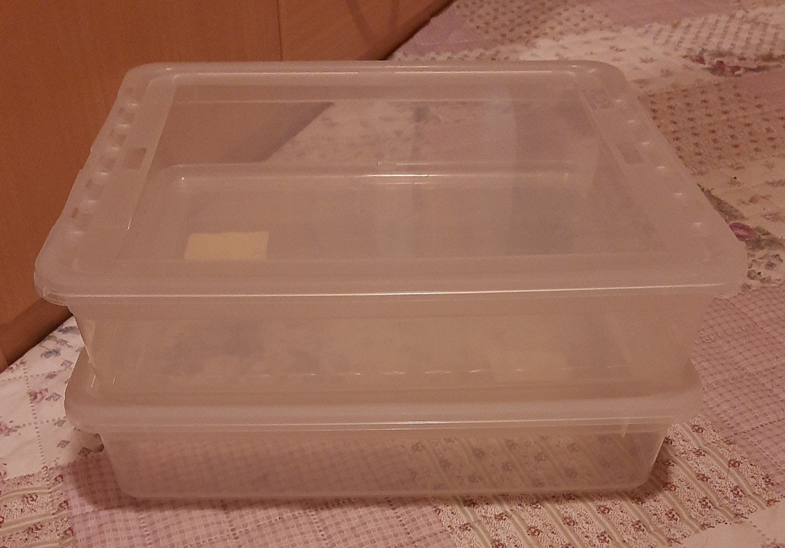 Lot de 2 boîtes de rangement 10 eur, Maison & Meubles, Cuisine| Tupperware, Enlèvement, Comme neuf, Boîte de conservation, Hermétique