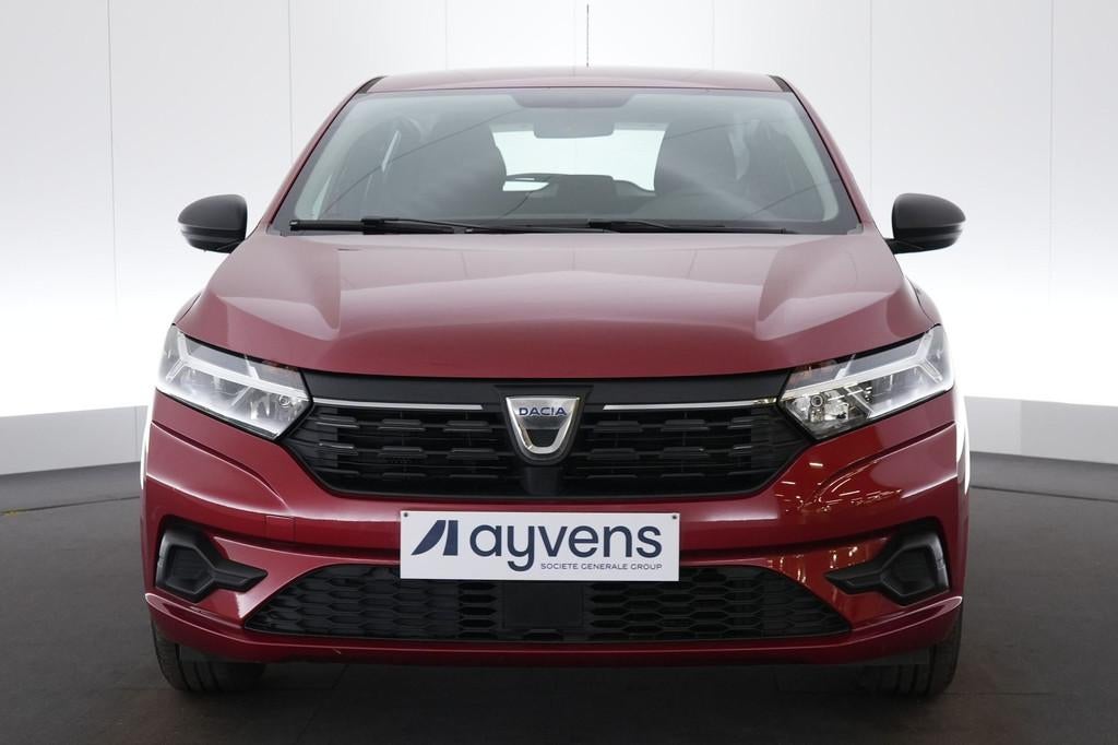 (2BND142) DACIA SANDERO, Rouge, Cruise Control, Achat, Euro 6