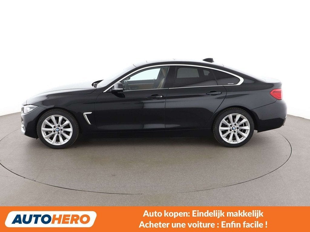 BMW 418 418i Gran Coupé Advantage (bj 2019, automaat), Auto's, BMW, Achterwielaandrijving, 136 pk, 1 kg, Zwart