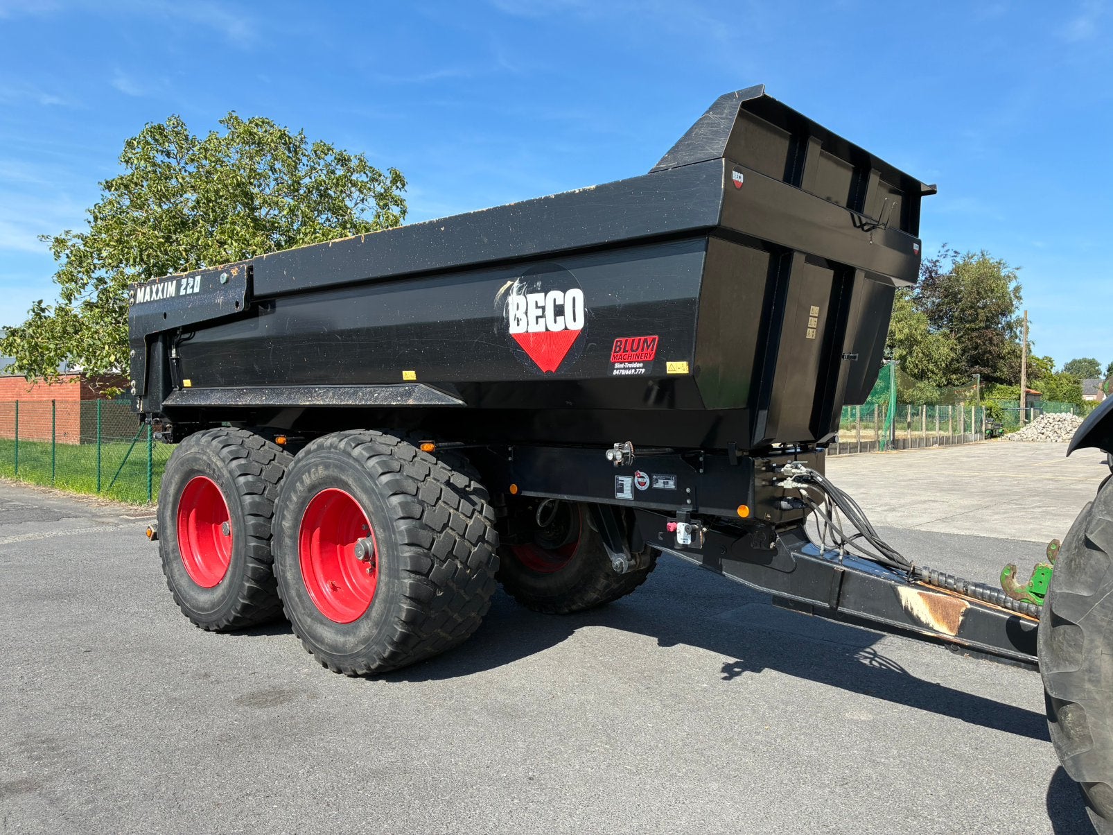 Beco Maxxim 220 Gronddumper, Zakelijke goederen, Ophalen