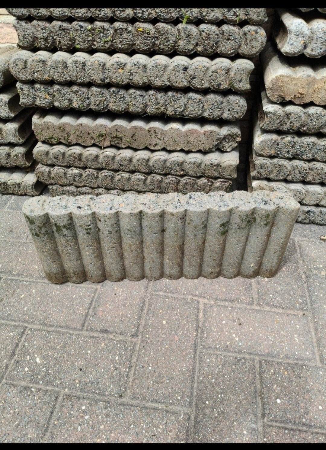 boordstenen, Moins de 25 cm, Bordure, Moins de 100 cm, Béton