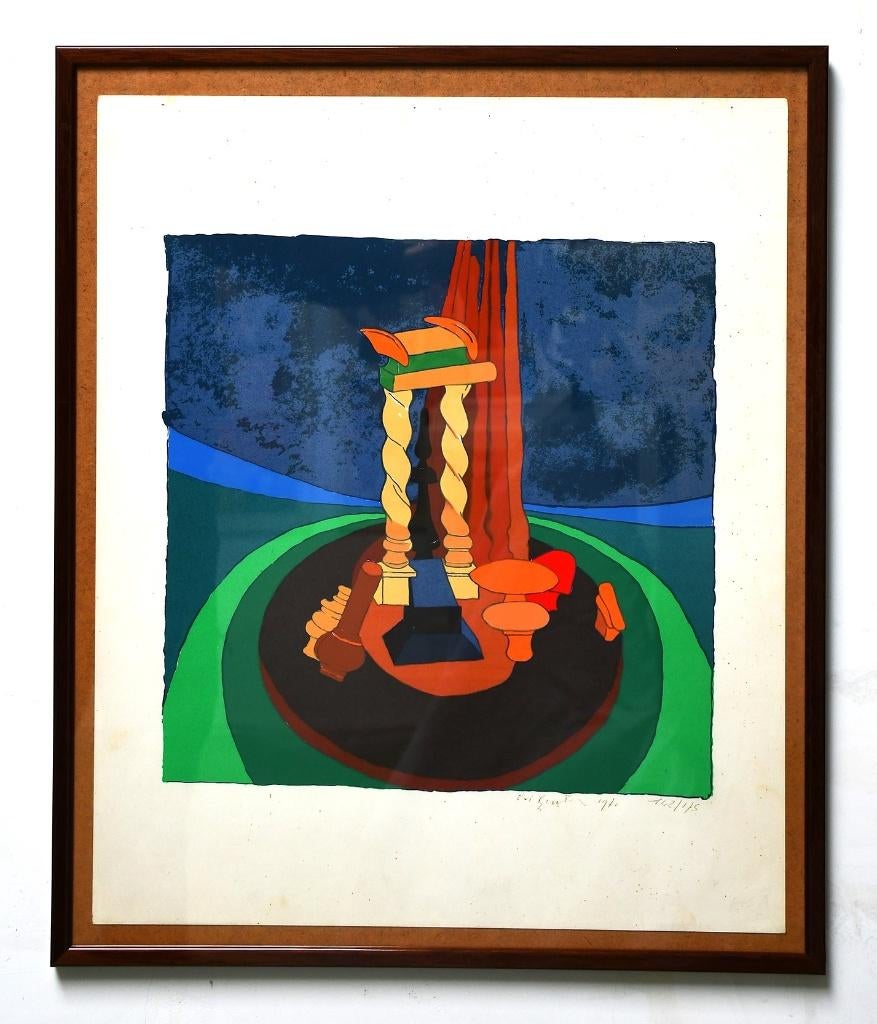 Vic Gentils. Litho in kader., Enlèvement
