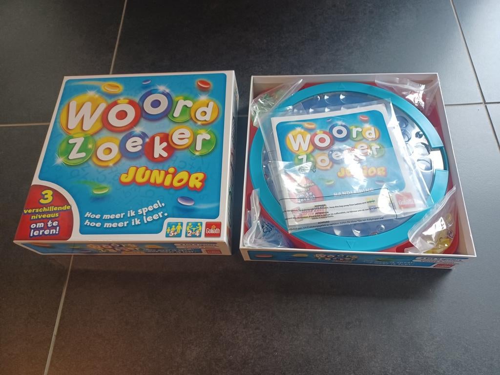Woordzoeker Junior (nieuw), Hobby & Loisirs créatifs, Jeux de société | Autre, Enlèvement