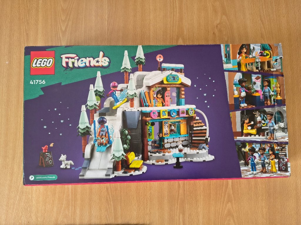 LEGO Friends 41756 – Les vacances au ski, Lego, Ensemble complet, Instructions incluses, Friends