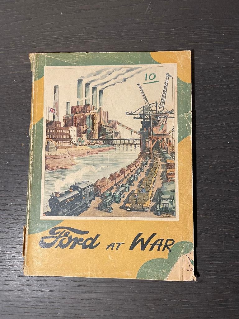 livre Ford en guerre - 1946 - rare - guerre, Livres, Guerre & Militaire, Deuxième Guerre mondiale, Enlèvement ou Envoi