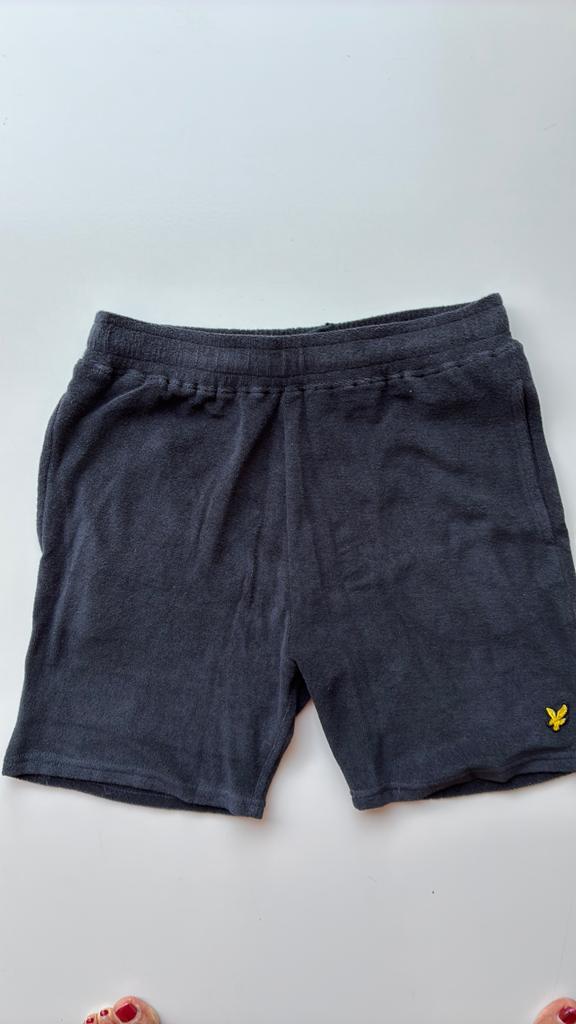 Lyle & scott unisex blauwe spons short 14-16j, Kinderen en Baby's, Ophalen, Nieuw, Jongen of Meisje, Overige typen