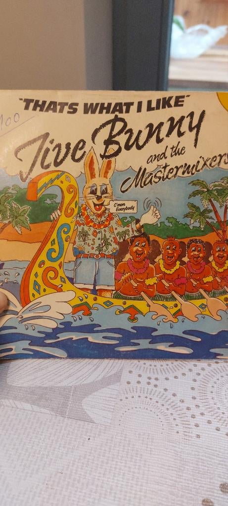 Vinyle 45 tours  Jive Bunnu, Enlèvement