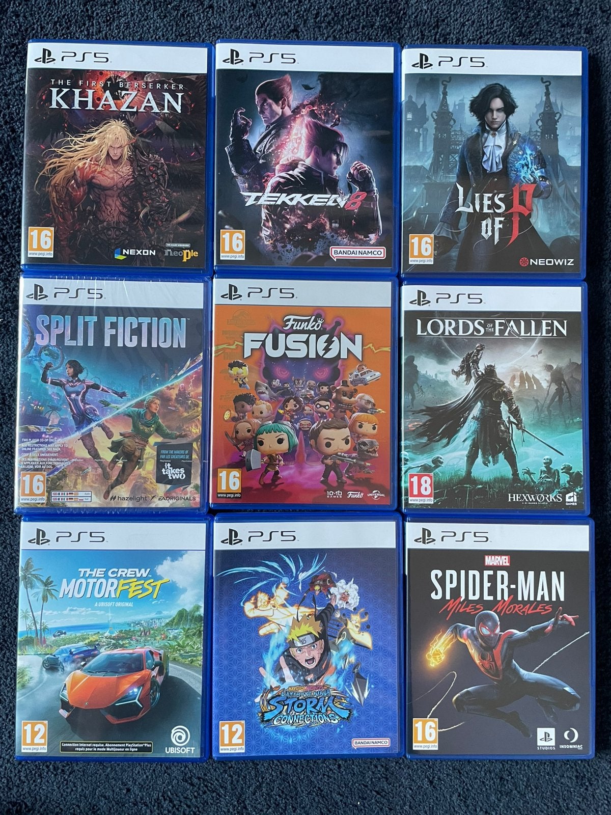 9 jeux PS5 états neufs faire offres, Enlèvement ou Envoi, Comme neuf