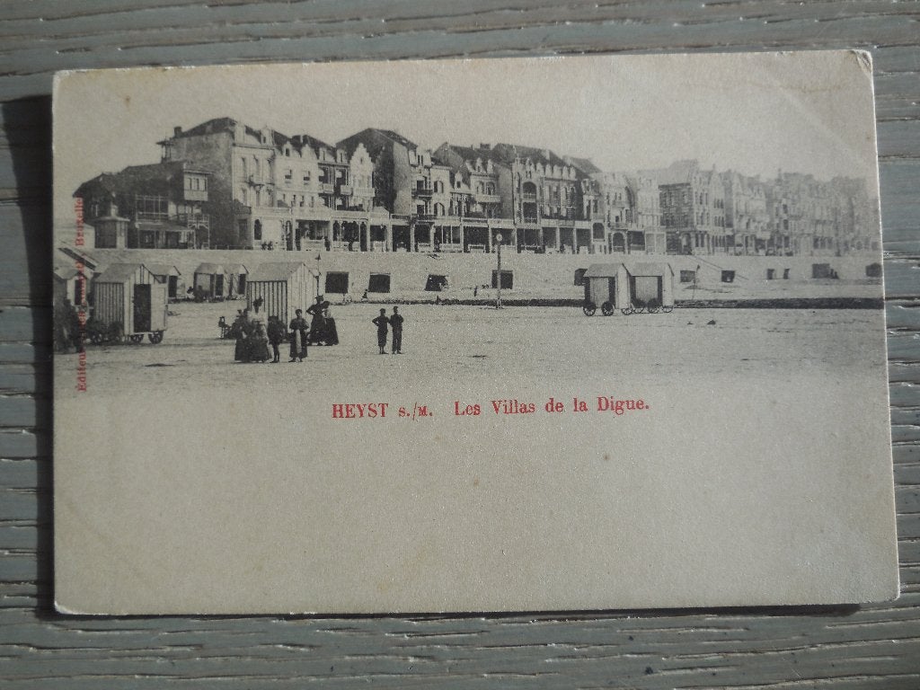 postkaart Heyst sur Mer, Verzamelen, Ophalen of Verzenden, Voor 1920, Ongelopen, West-Vlaanderen