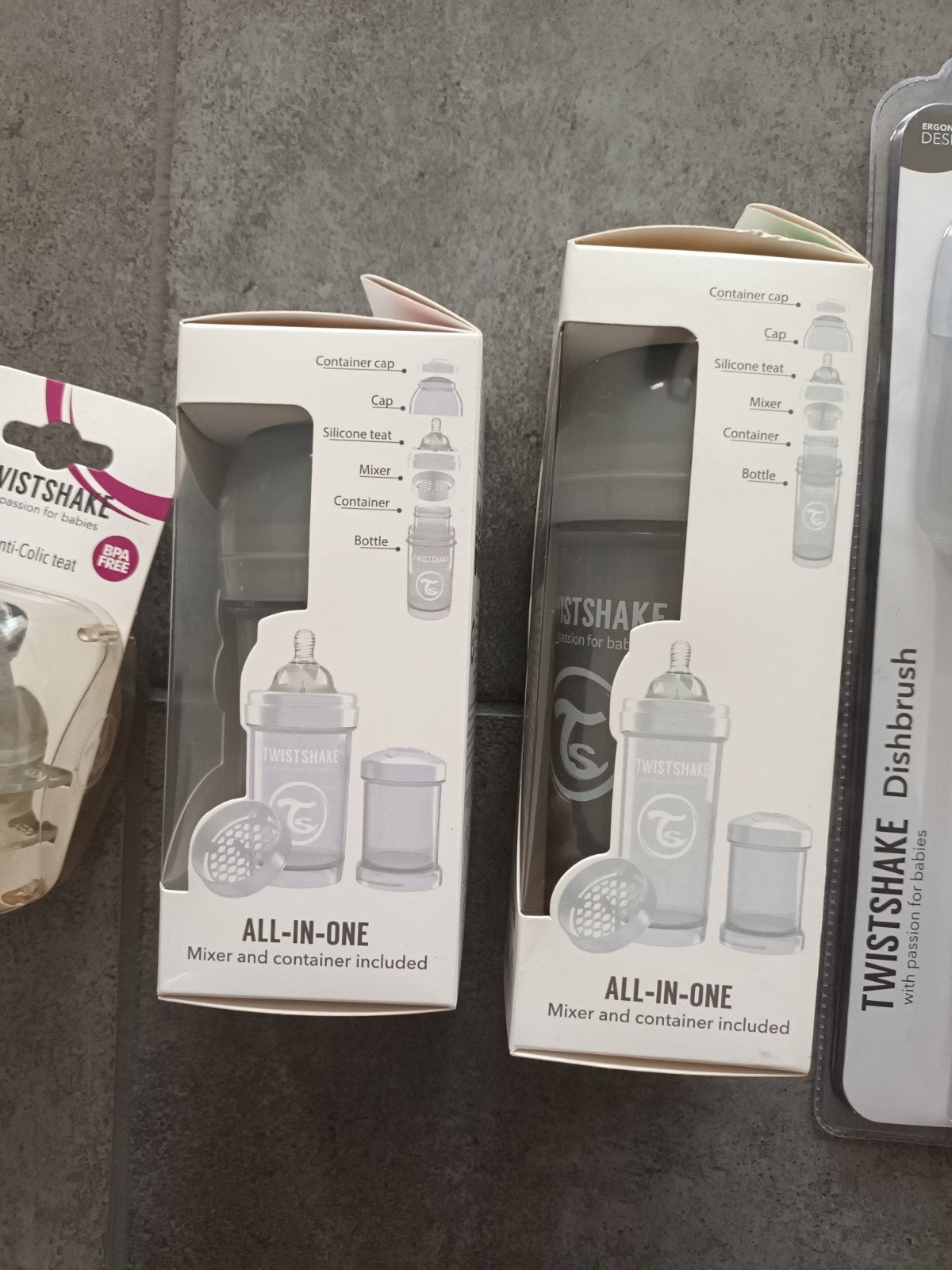 9- delig Babyflessen set, Ophalen