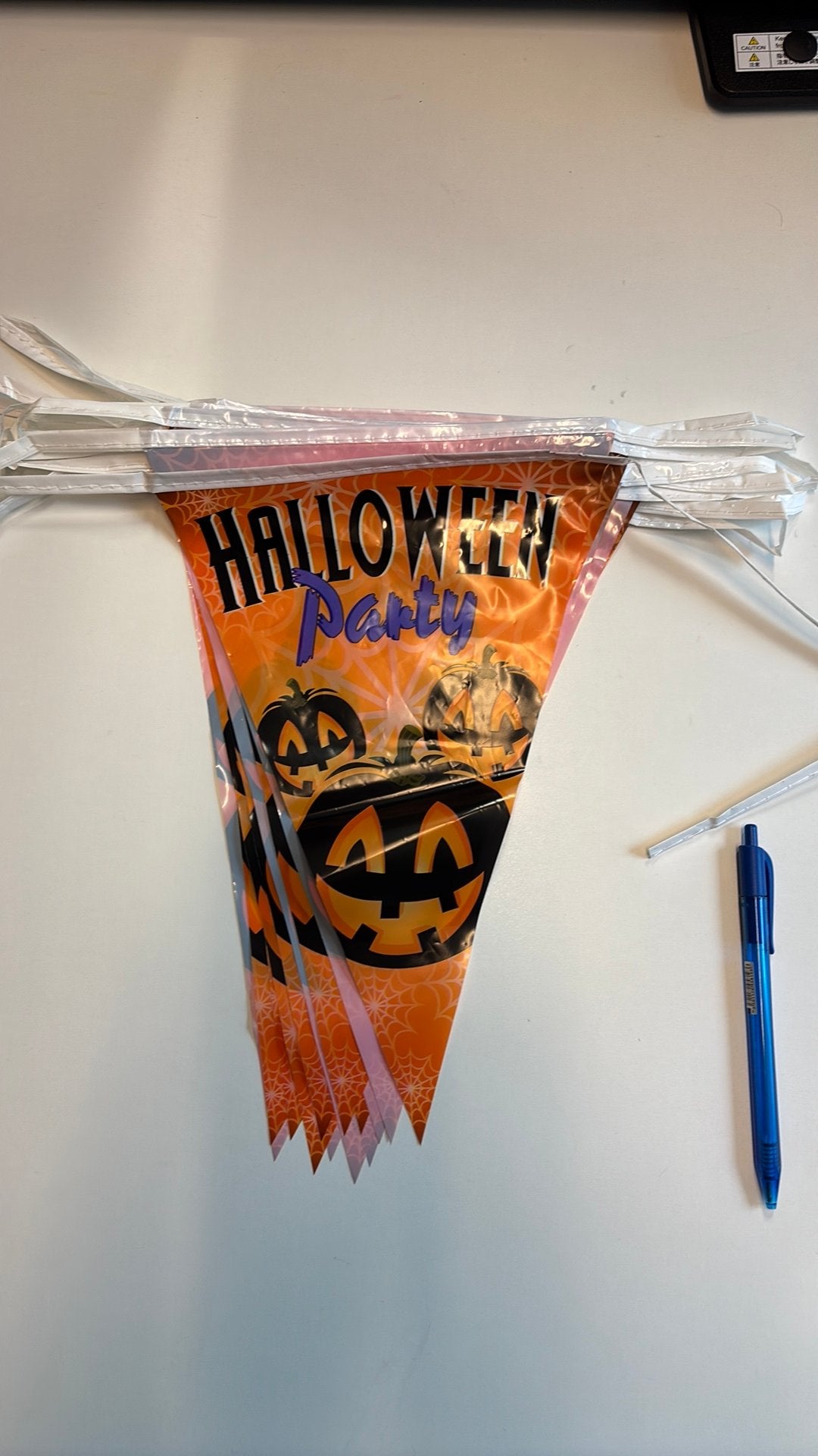 Halloween-vlaggen, Ophalen of Verzenden, Gebruikt