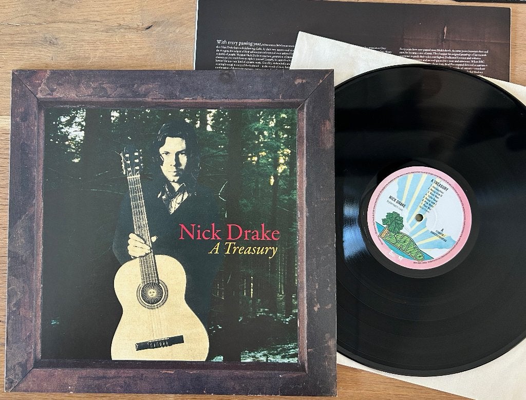 NICK DRAKE - A treasury ( LP; 189 gr; NMINT/EX ), LP, Ophalen of Verzenden, Zo goed als nieuw, 12 inch