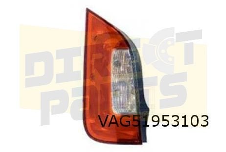 Skoda Citigo (-6/17) Achterlicht Links Origineel! 1ST945111D, Neuf, -, -, Skoda