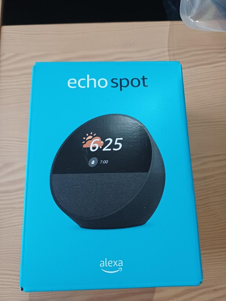 AMAZON ECHO SPOT, Ophalen of Verzenden, Zo goed als nieuw