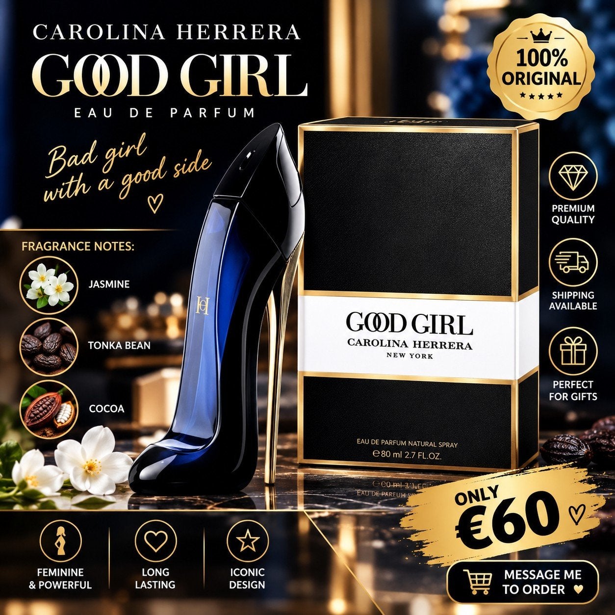Carolina Herrera Good Girl Eau de Parfum, Ophalen of Verzenden