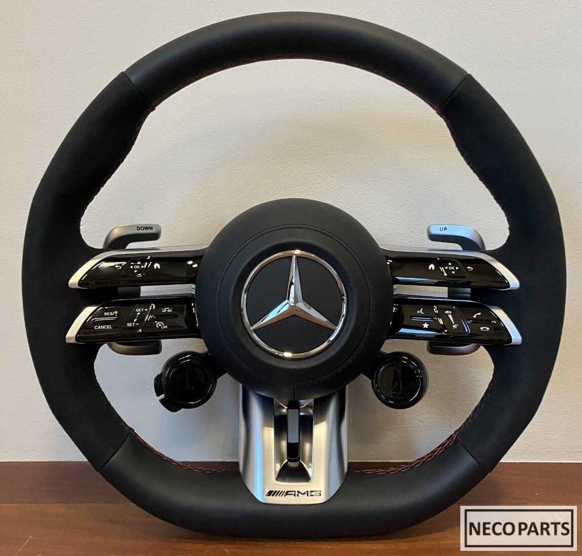MERCEDES W213 W257 W238 W206 63 AMG 6.3 STUUR STUURWIEL, Gebruikt, -, Ophalen of Verzenden, -