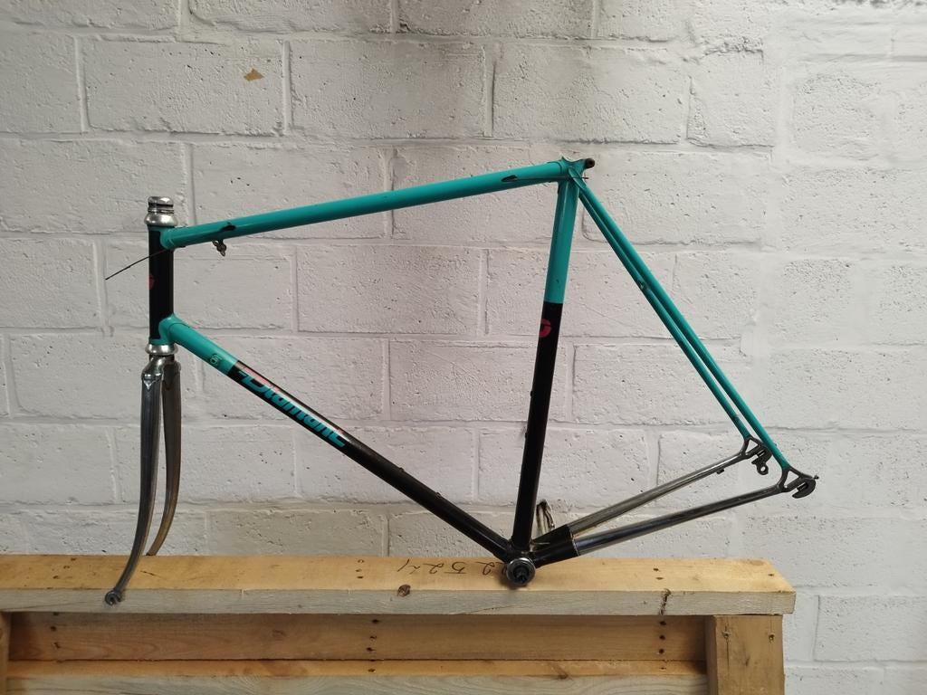 Retro diamant frame te koop, Fietsen en Brommers, Ophalen