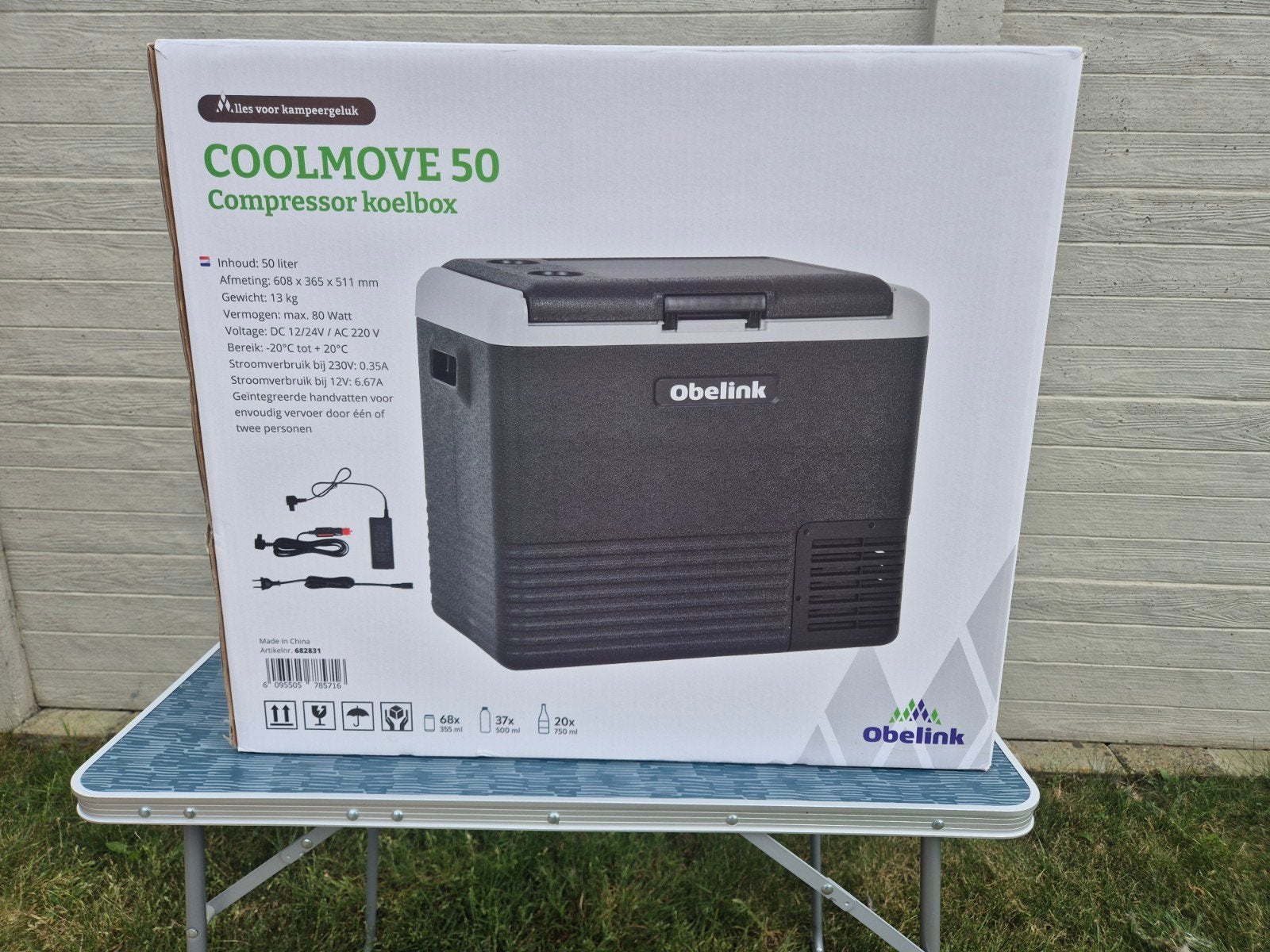 Compressor koelbox 50 liter, Caravans en Kamperen, Koelboxen, Koelbox, Compressor, Ophalen
