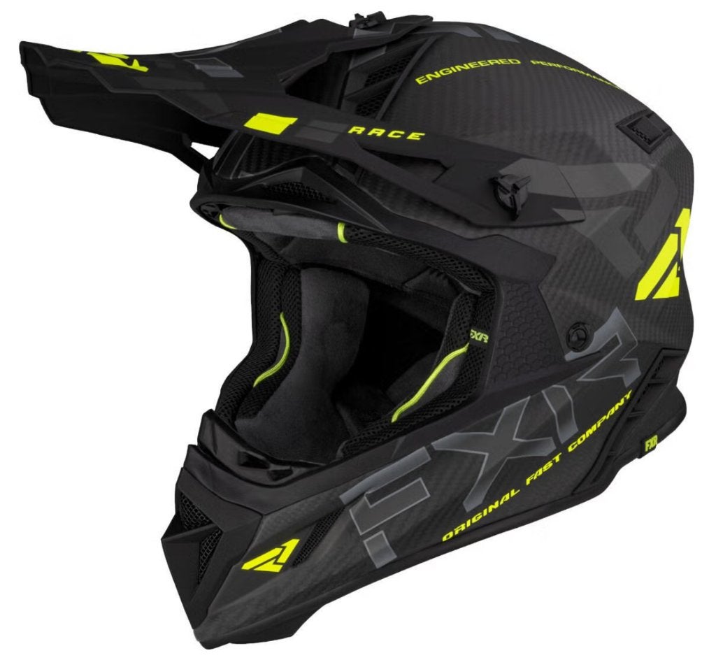 casque enduro / motocross carbon FXR Helium Carbon, Motos, S, Neuf, sans ticket, Hommes, Casque off road