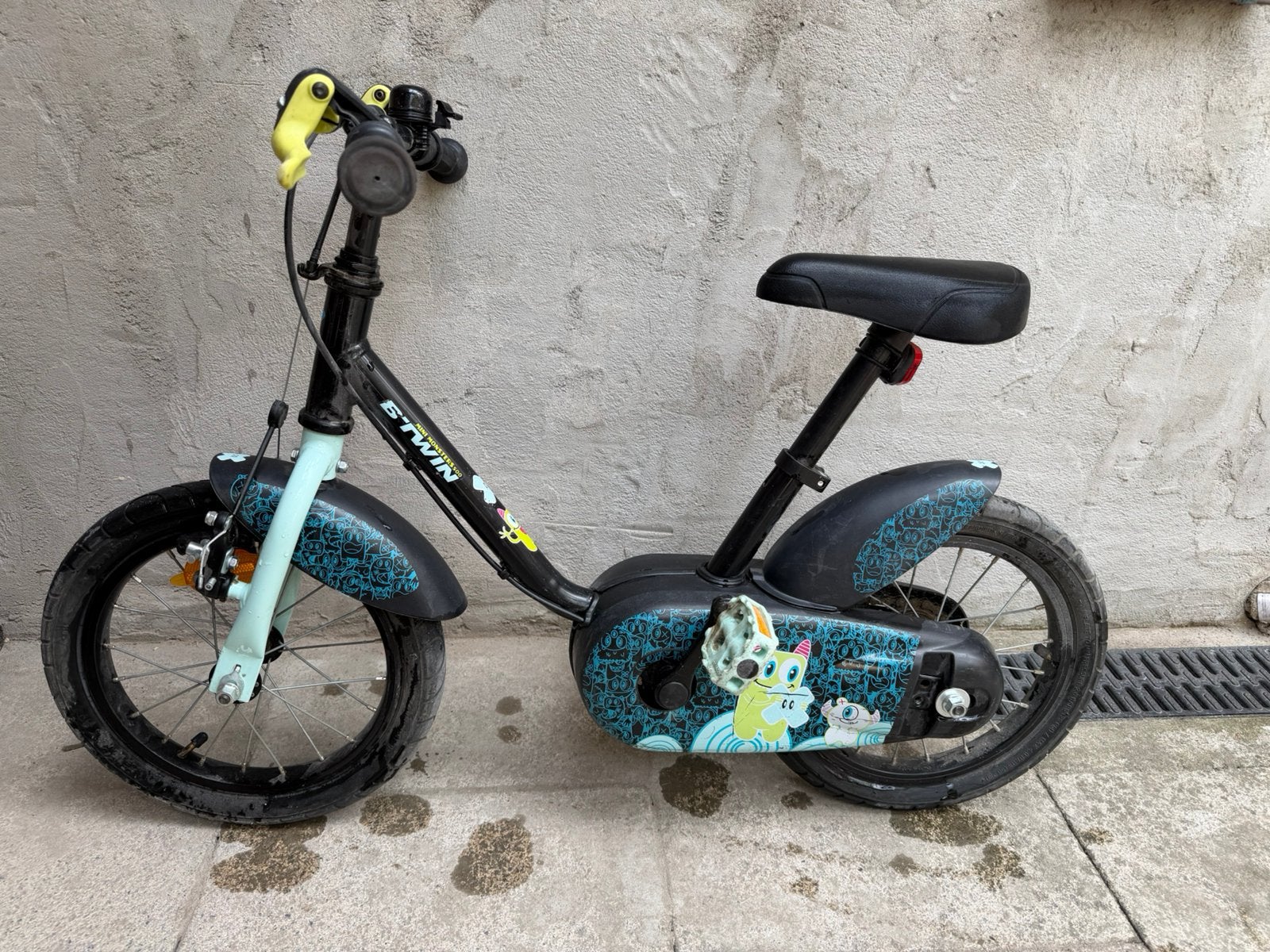 Vélo enfant Mini monsters 500 B-Twin (petites roues dispo), Enlèvement, Utilisé, Moins de 16 pouces