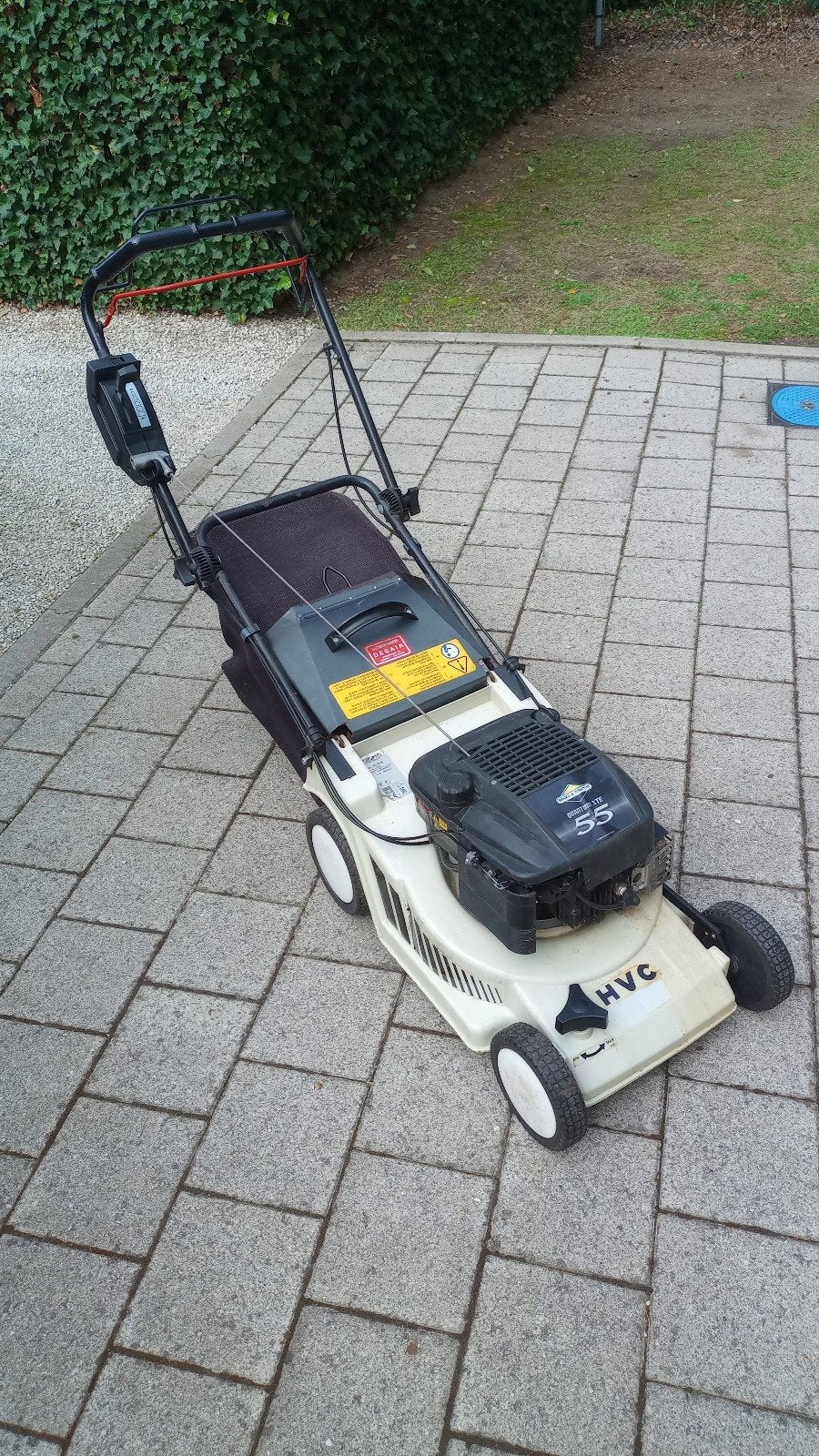 Grasmaaier zelftrekker (op benzine), Ophalen, Cirkelmaaier, Gebruikt, HVC