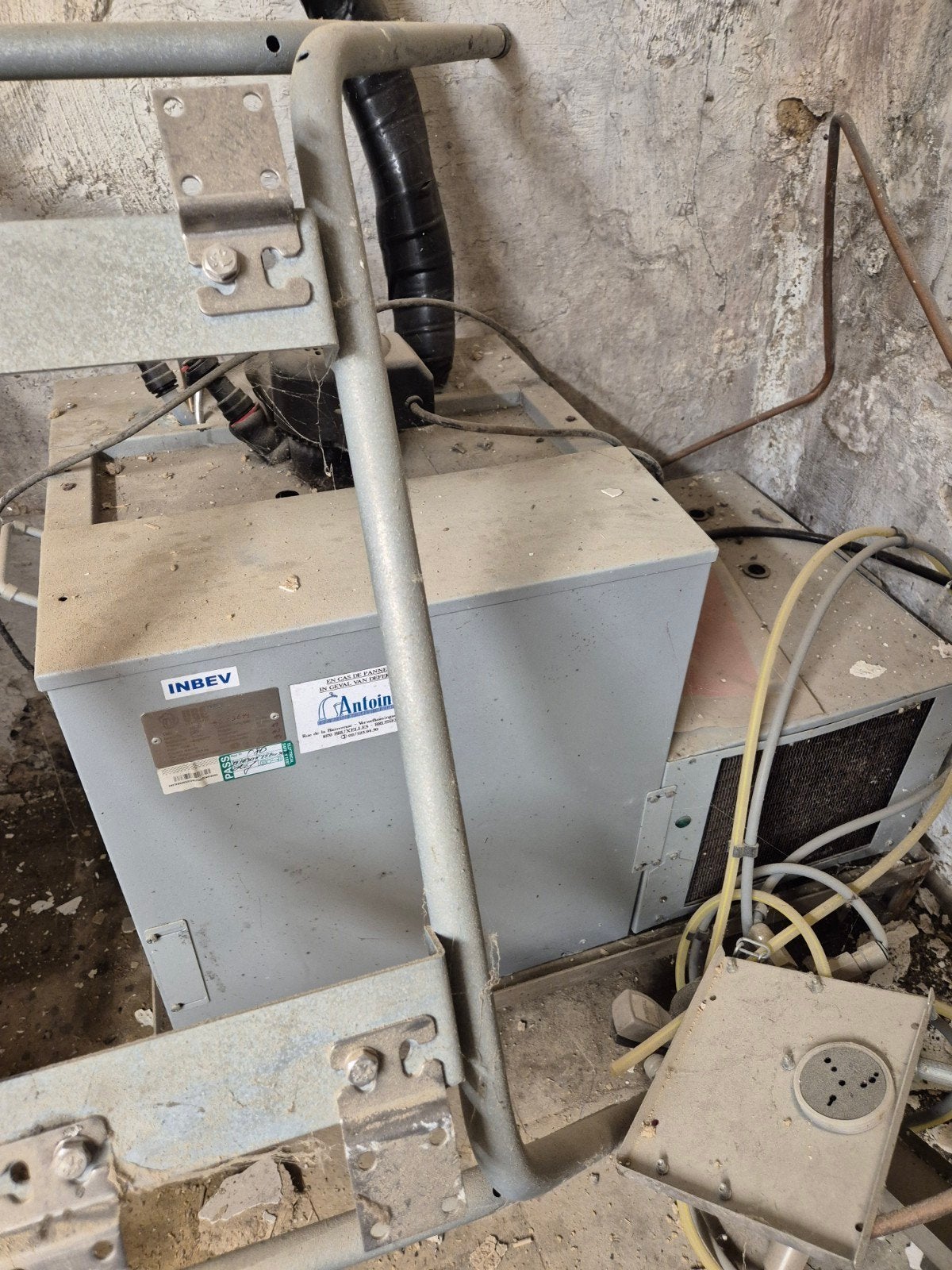 Professionele tapinstallatie, Ophalen