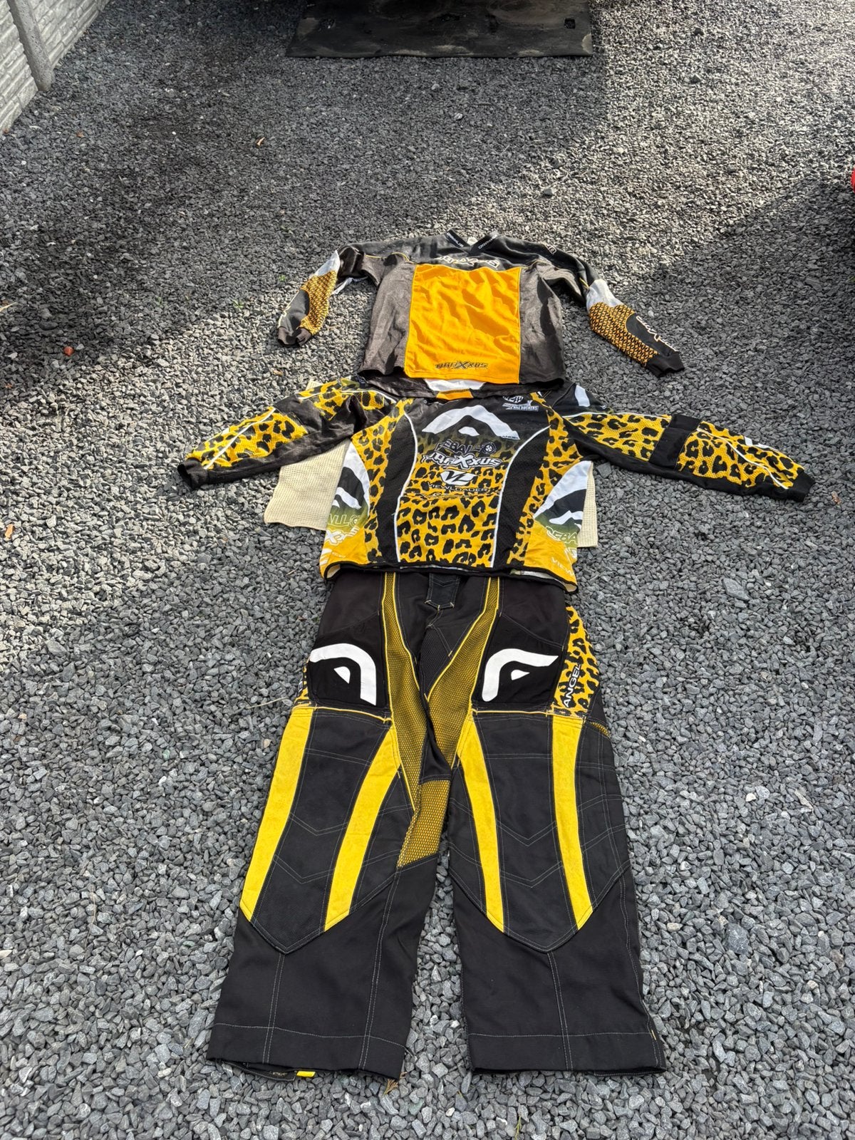 Pantalon et jersey de paint ball, Jaune, Taille 52/54 (L), Enlèvement, Autres types