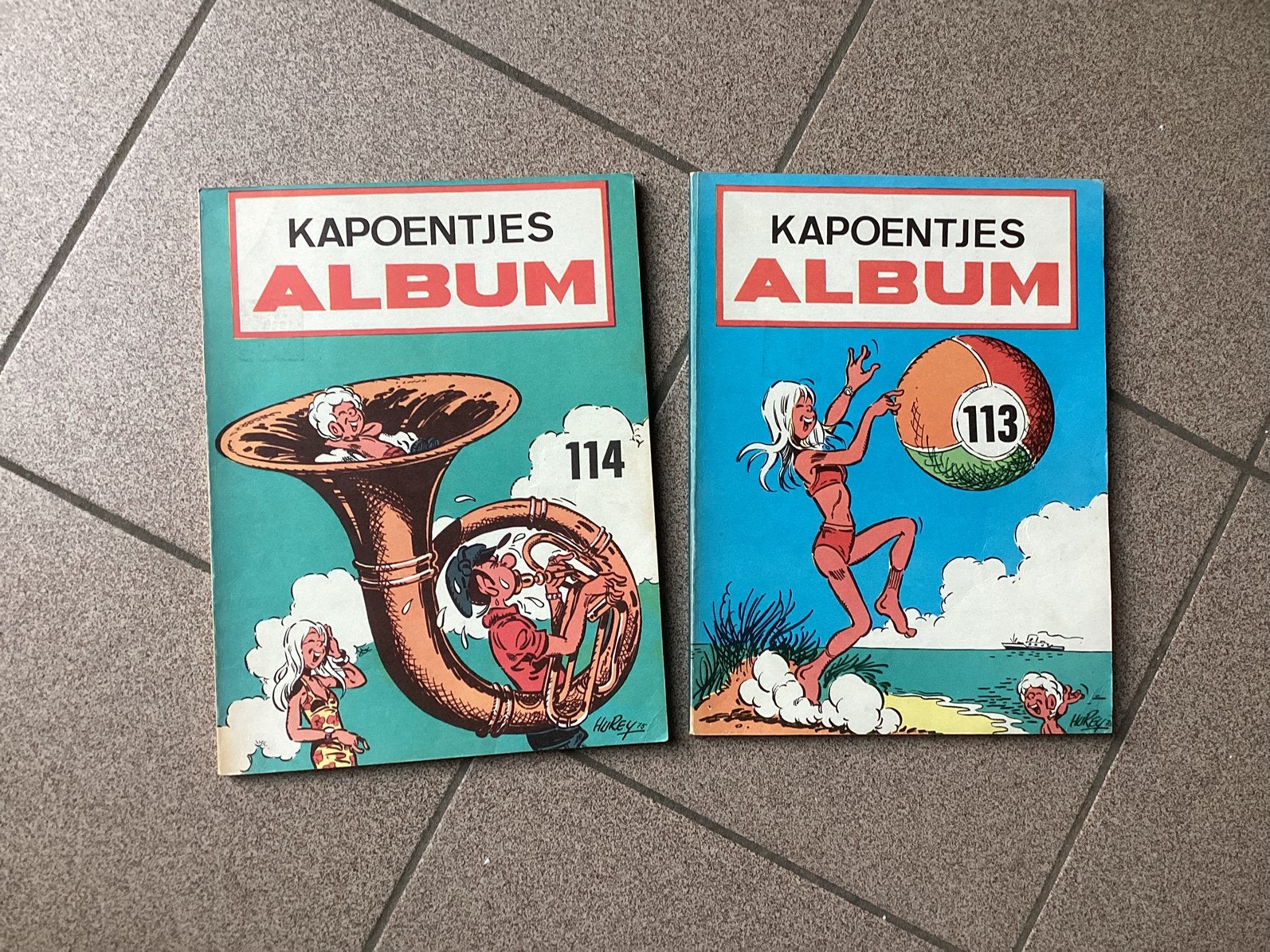 Kapoentjes, Boeken, Ophalen, Zo goed als nieuw