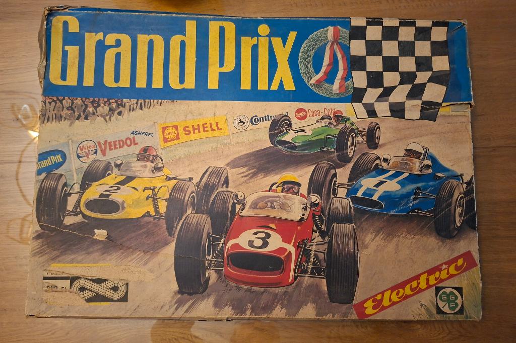 vintage Scalextric Grand Prix 80 racebaan, Ophalen, Gebruikt, Racebaan