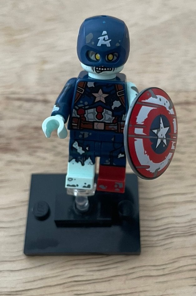 LEGO Zombie Captain America, Enlèvement ou Envoi, Marvel, Lego, Comme neuf
