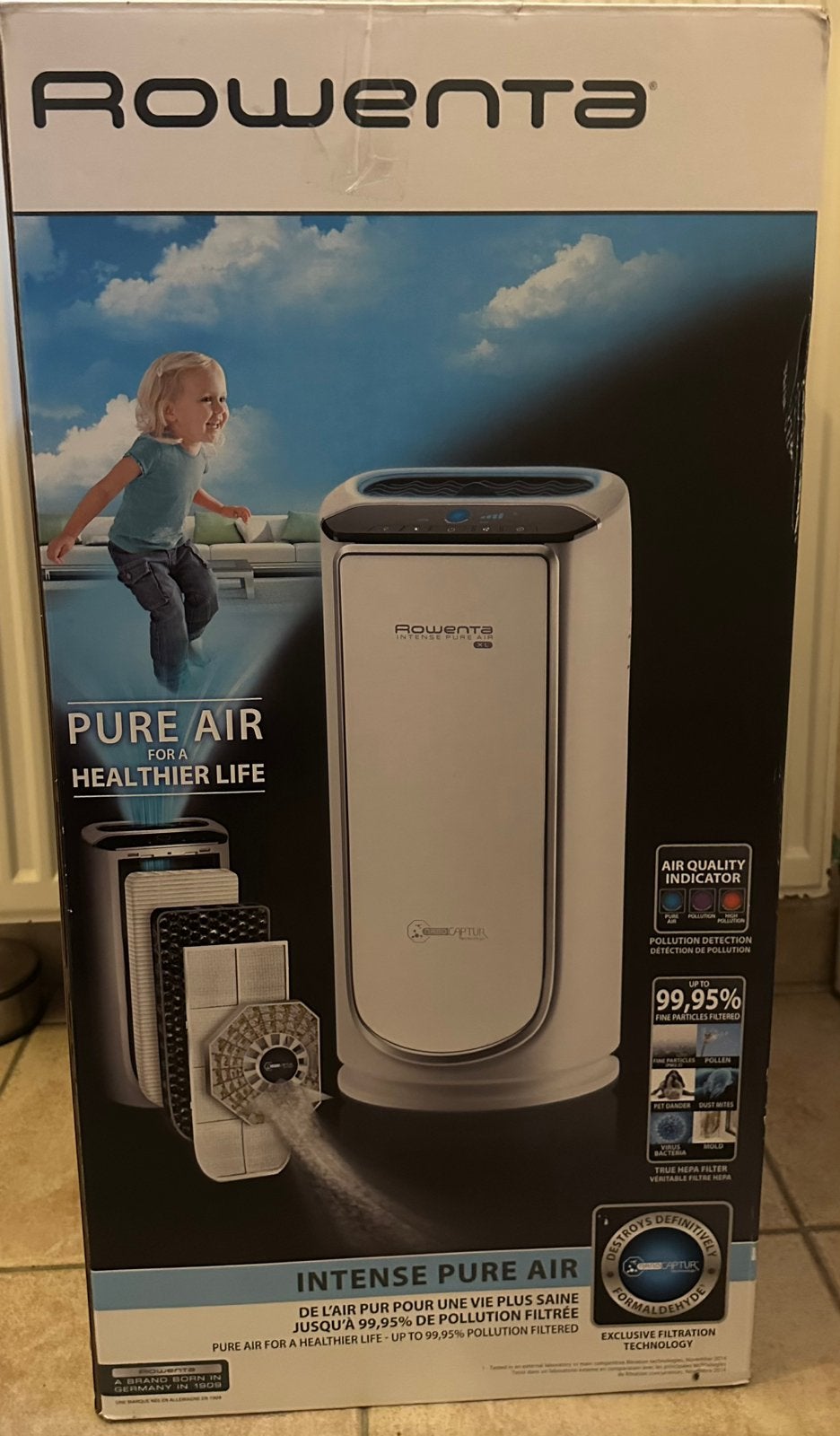Purificateur de la marque Rowenta, Enlèvement, Comme neuf