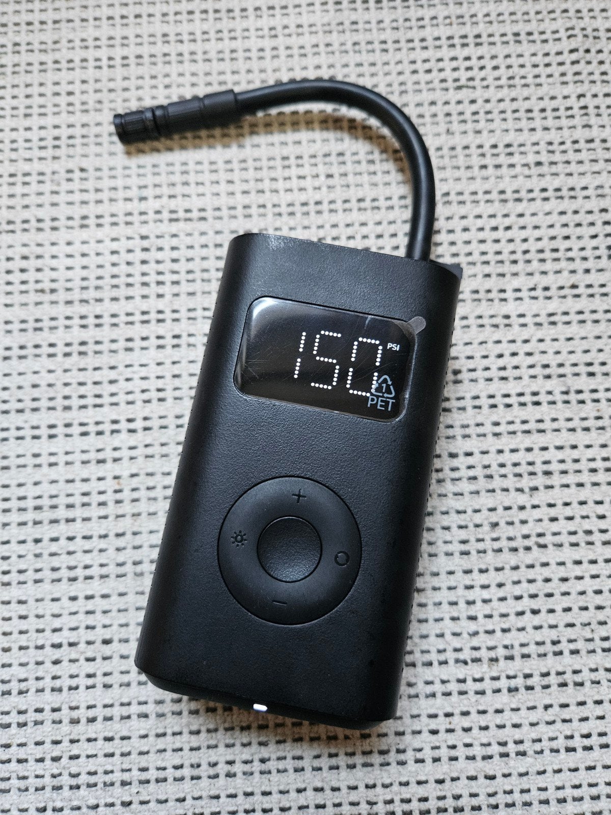 Xiaomi Portable Electric Air Compressor 1S – draagbare lucht, Ophalen, Drukmeter, Zo goed als nieuw
