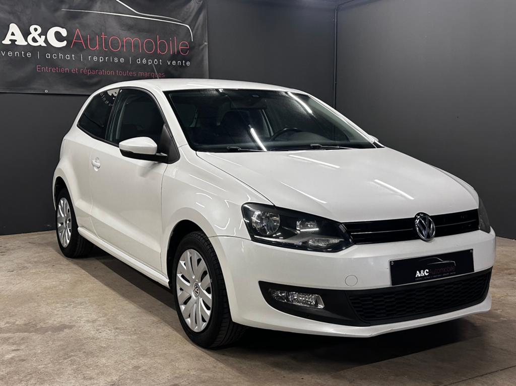 Vw Polo 1.2 benzine, Auto's, Euro 5, Monovolume, Zwart, 1198 cc
