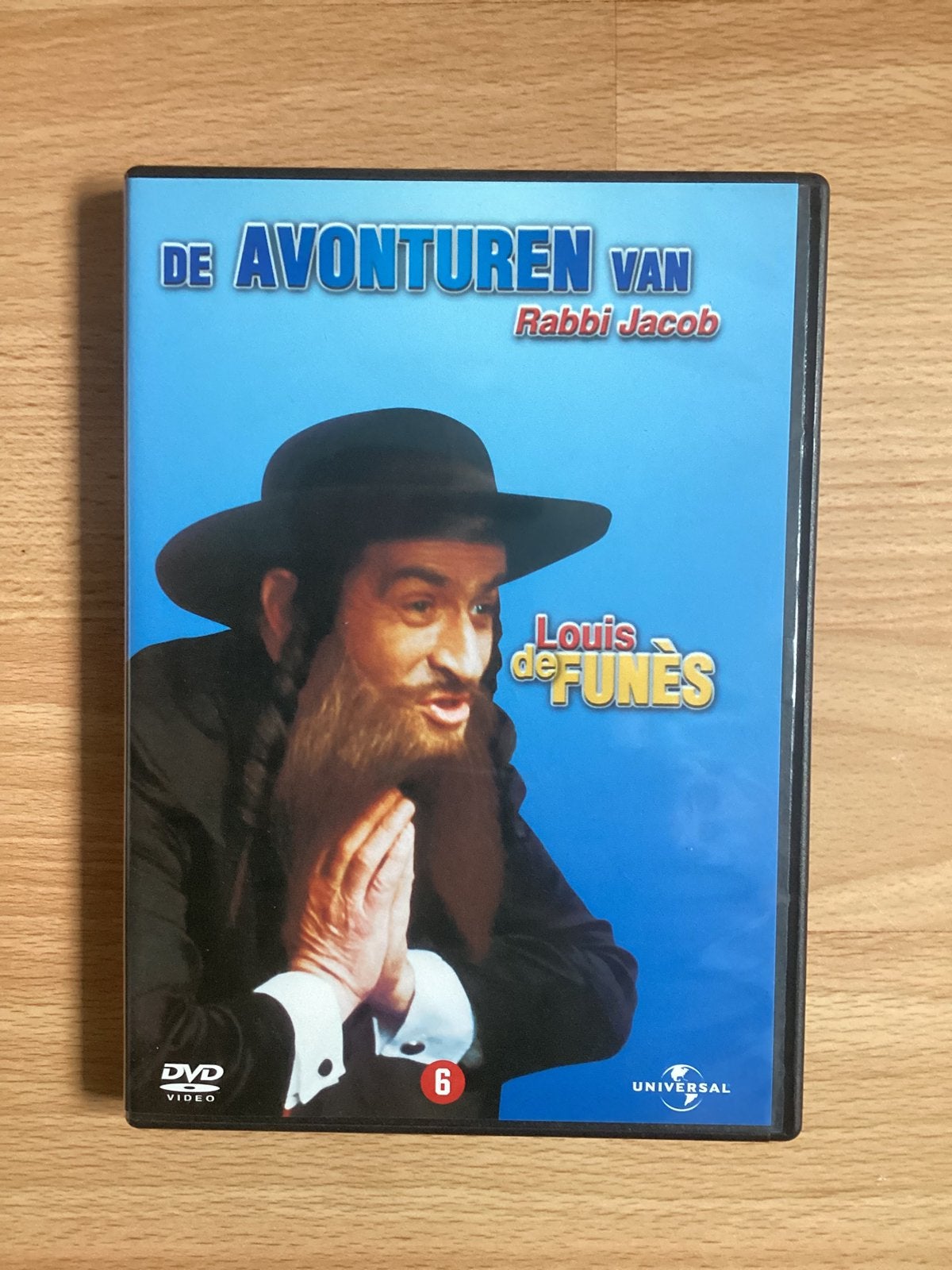 Dvd De avonturen van Rabbi Jacob, CD & DVD, À partir de 6 ans, Enlèvement ou Envoi, Comédie