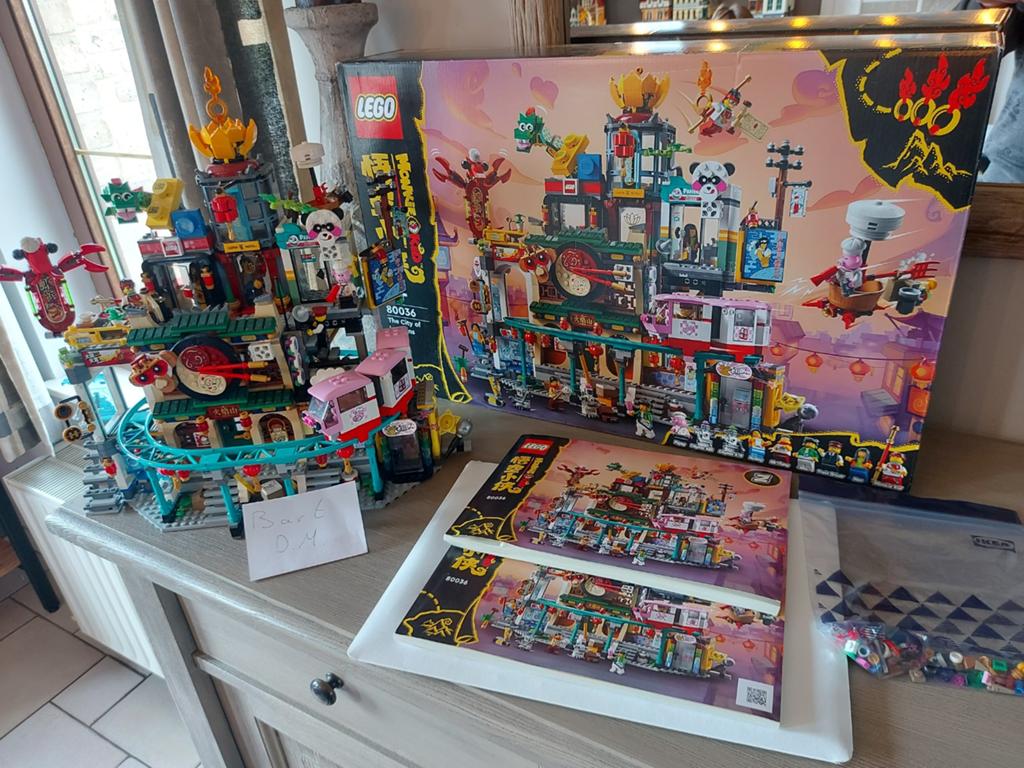 LEGO Monkie Kids 80036 La ville des lanternes, Enlèvement, Lego, City