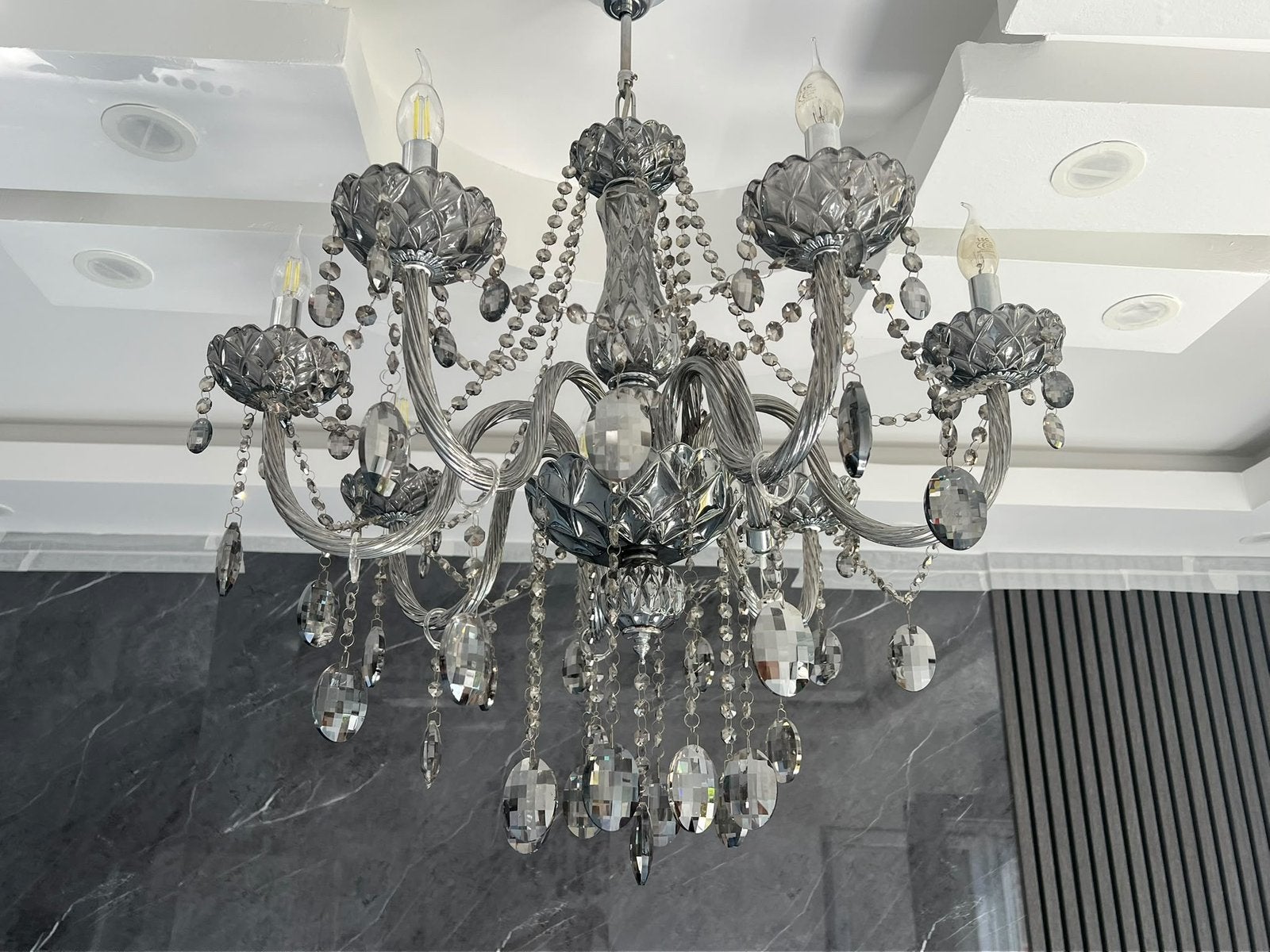Lampes en cristal, Maison & Meubles, Enlèvement, Comme neuf