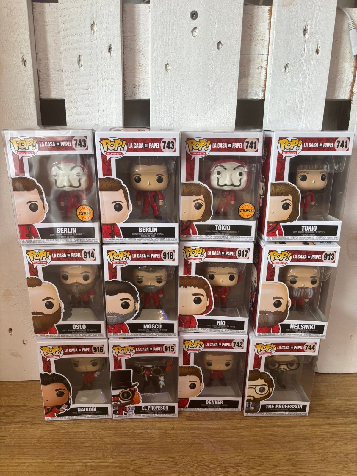 La casa de papel funko pop set!, Verzamelen, Poppetjes en Figuurtjes, Ophalen of Verzenden, Nieuw