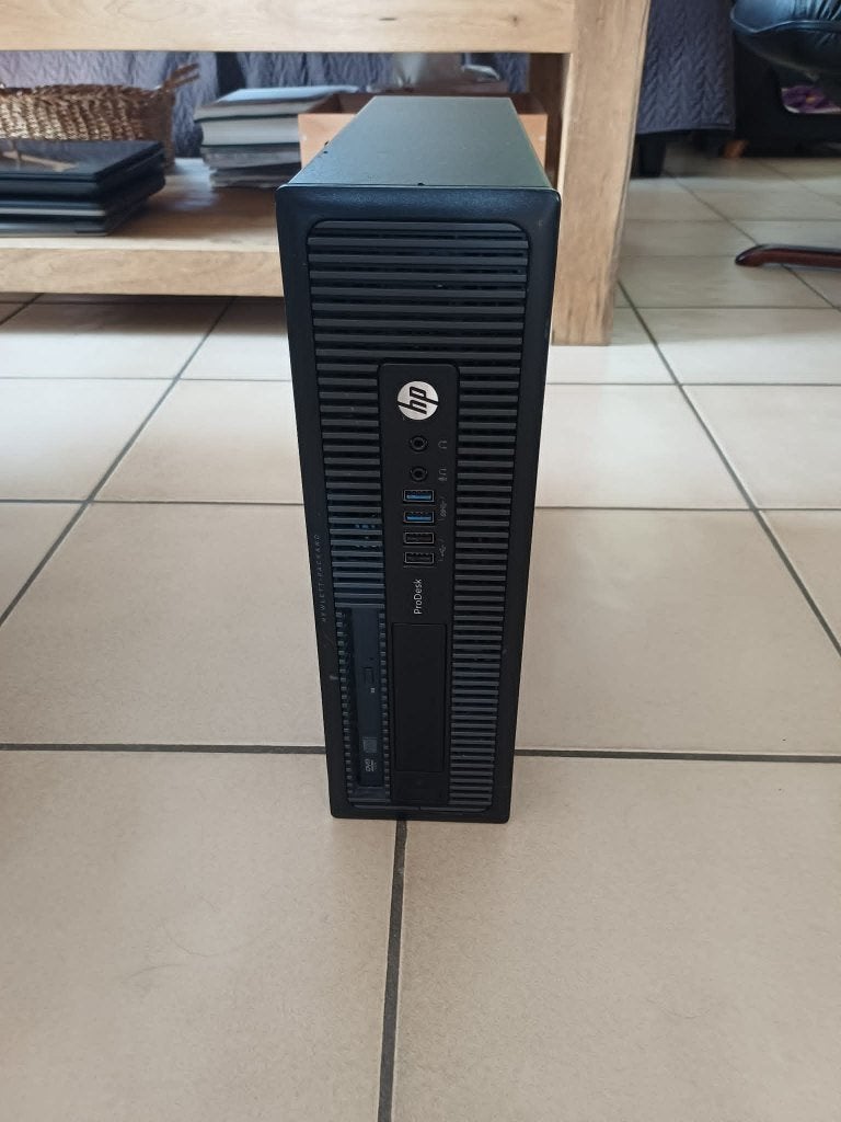 PC HP Prodesk 800 G1 Intel Core I3 - 4350 3.60 Ghz, Intel Core I3 - 4350 3.60 Ghz, SSD 128 Go + SATA 500 Go, Utilisé, HDD