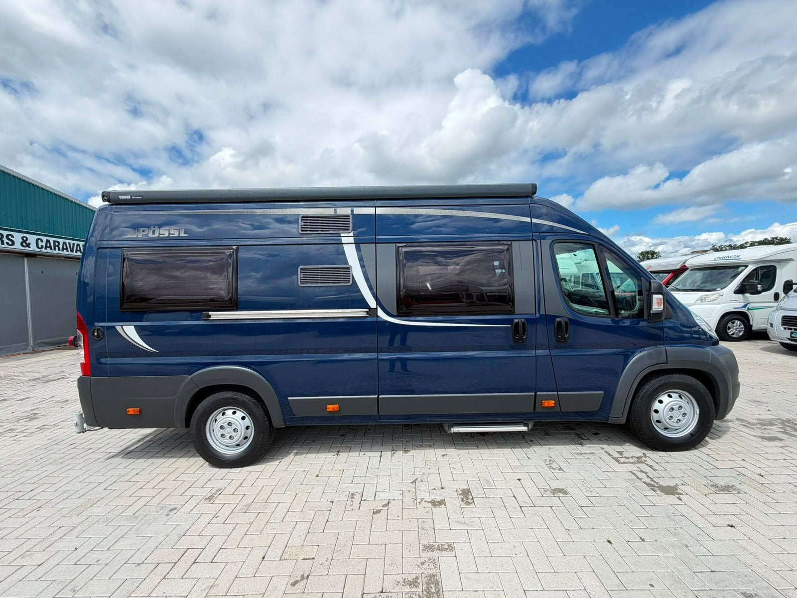 PÖSSL ROADCRUISER | LENGTEBEDDEN | AIRCO | IN TOP STAAT |, Caravans en Kamperen, Mobilhomes, Buscamper of Camperbus, Ringverwarming