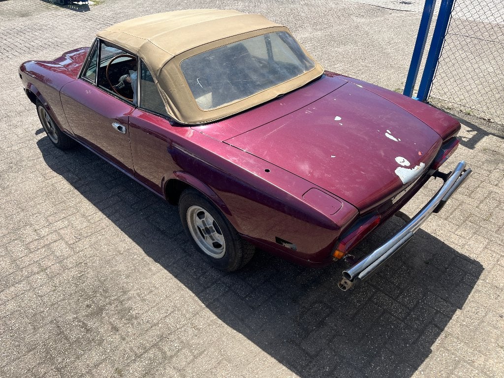 Fiat 124 Spider 1981, Autos, Rouge, Achat, Beige, Entreprise