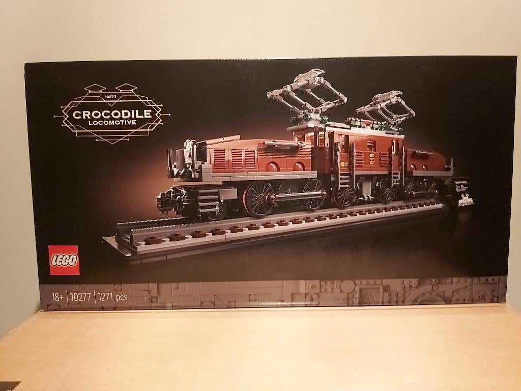 lego 10277 crocodile locomotive, Ophalen of Verzenden, Nieuw, Complete set, Lego