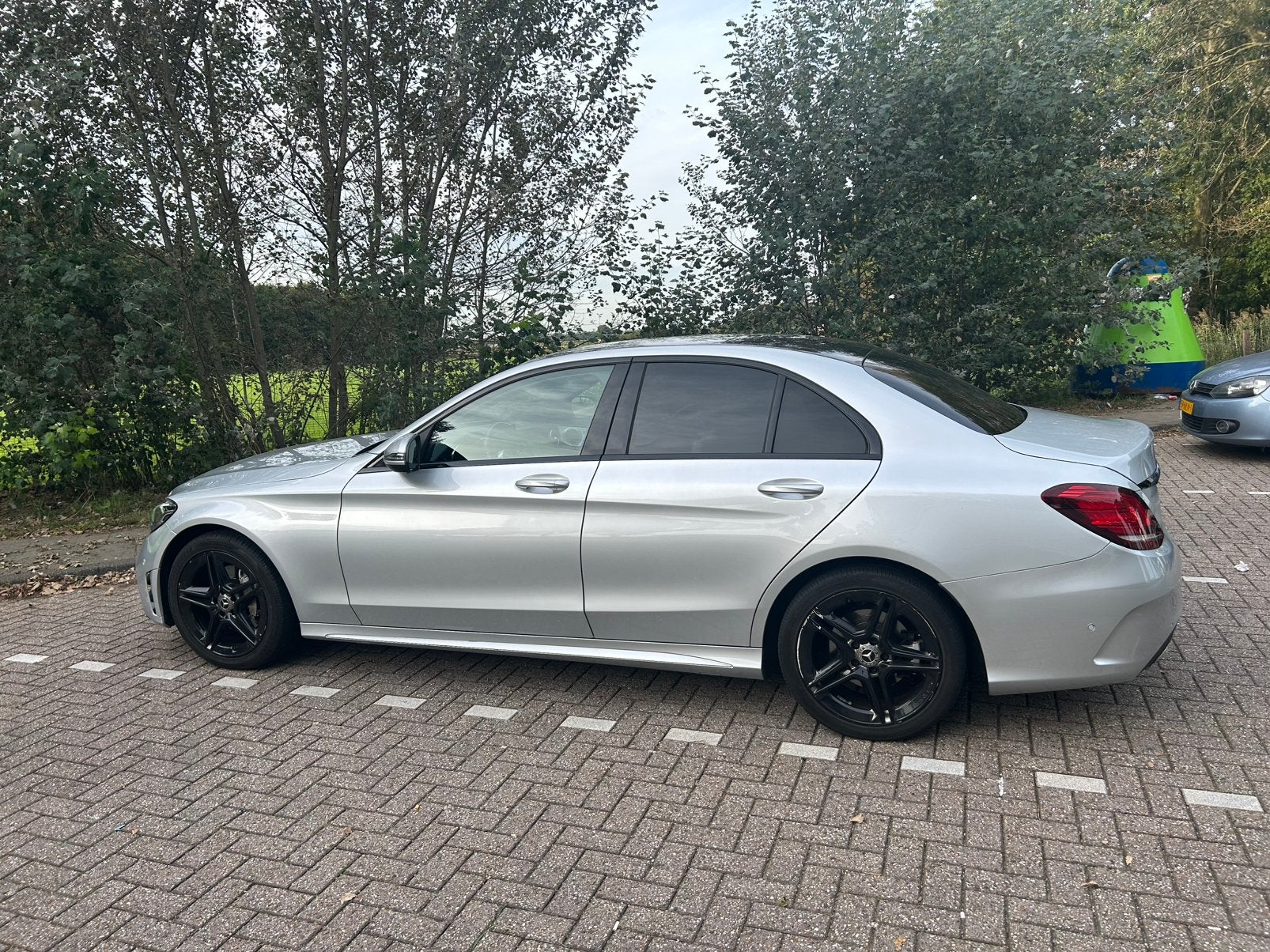 Te koop , Mercedes C200 Amg Pakket., Auto's, Mercedes-Benz, Automaat, 183 kW, Euro 6, Diesel