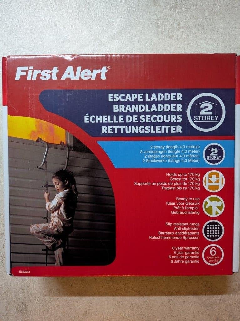échelle de pompiers à 2 étages, Bricolage & Construction, Échelles & Escaliers, Enlèvement, Neuf, Échelle, Pliable ou rétractable/escamotable