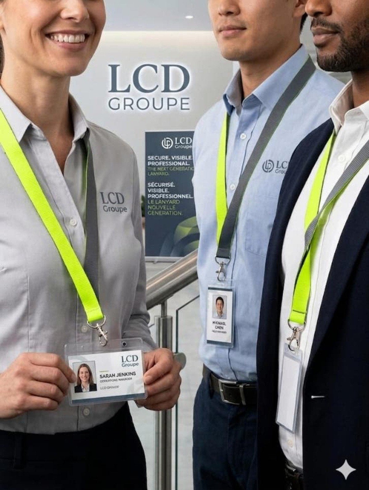 Lot 2000 Cordons Porte-Badge Réfléchissants NEUFS à 650 €, Enlèvement ou Envoi, État, Jaune