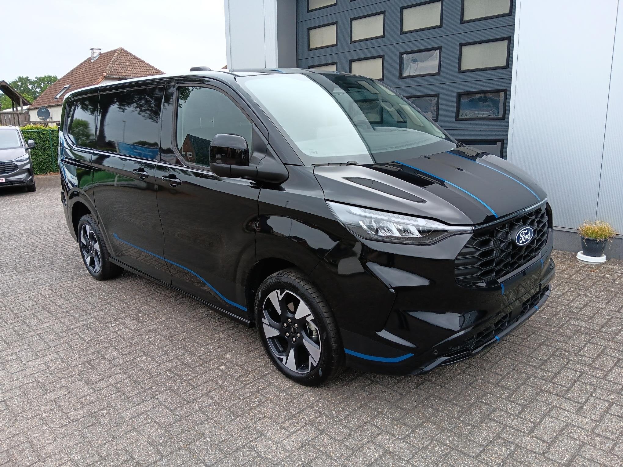 Ford Transit Custom SPORT L2 170pk AUT.dub schuifdr 38.835ex, Autos, Neuf, Achat, 6 portes, Entreprise